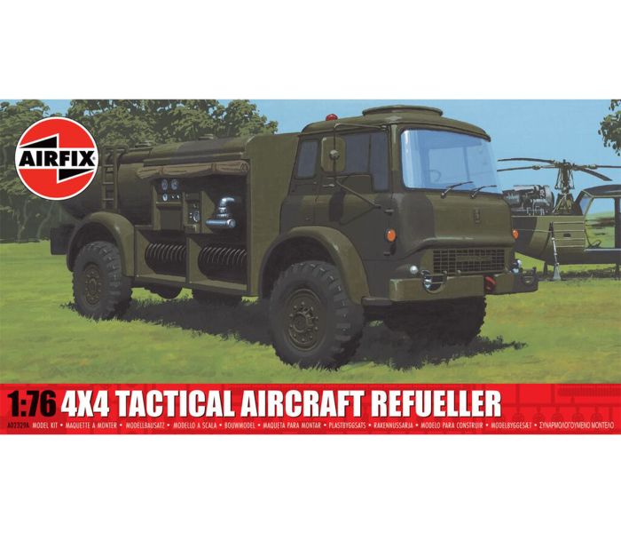 British 4x4 Tactical Aircraft Refueller (1:76 Scale)