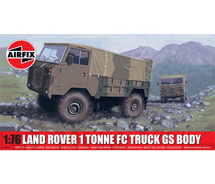 British Landrover 1t FC Truck Gs Body (1:76 Scale)