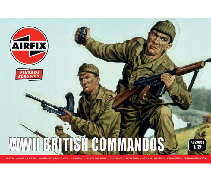 Vintage Classics British Commandos (1:32 Scale)