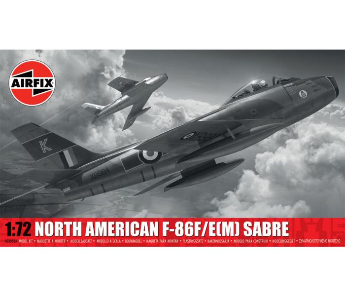 US North American F-86F/E(M) Sabre (1:72 Scale)