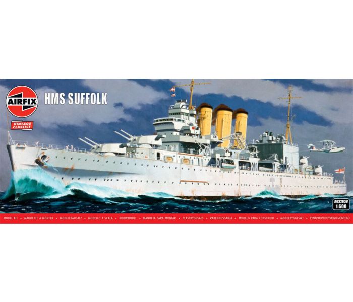 Vintage Classics HMS Suffolk (1:600 Scale)
