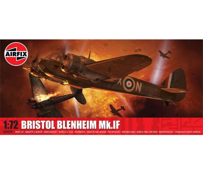 British Bristol Blenheim Mk1f (1:72 Scale)