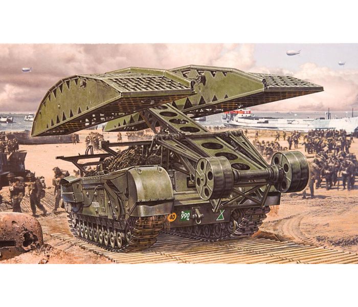 Vintage Classics British Churchill Bridge Layer (1:76)