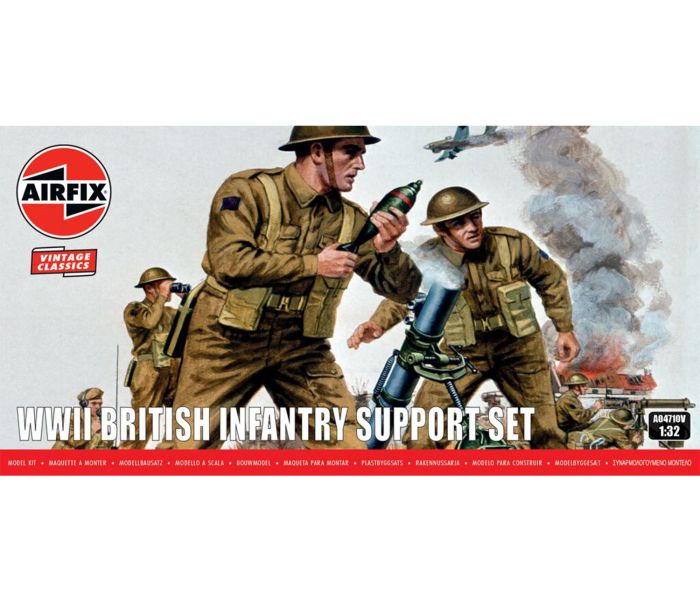 Vintage Classics British Infantry Support Set (1:32 Scale)