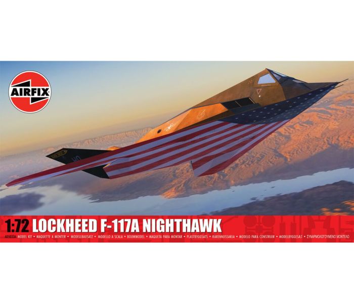 US Lockheed F-117A Nighthawk (1:72 Scale)