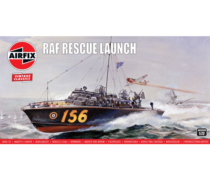 British RAF Rescue Launch (1:72 Scale)