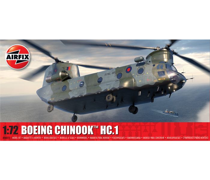 British Boeing Chinook HC.1 (1:72 Scale)