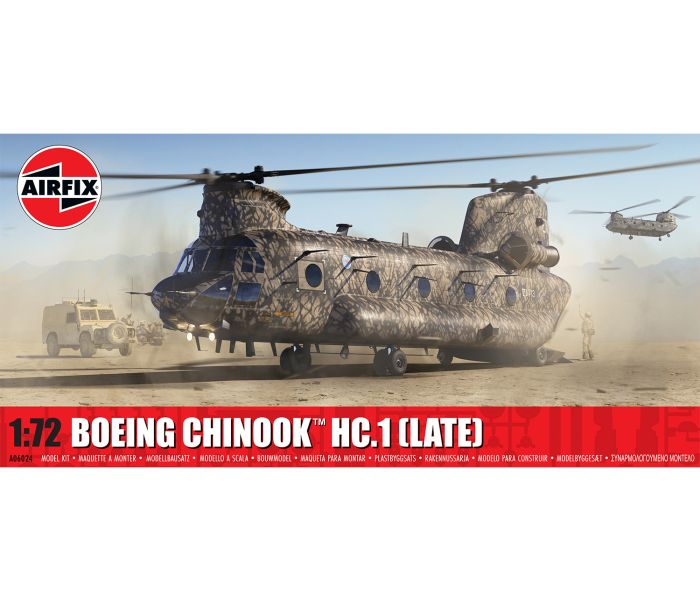British Boeing Chinook HC.1 Late (1:72 Scale)