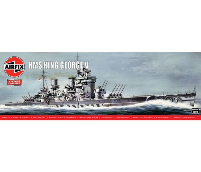 Vintage Classics HMS King George V (1:600 Scale)