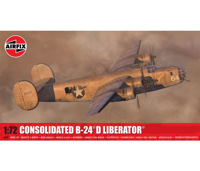 British Consolidated B-24D Liberator (1:72 Scale)