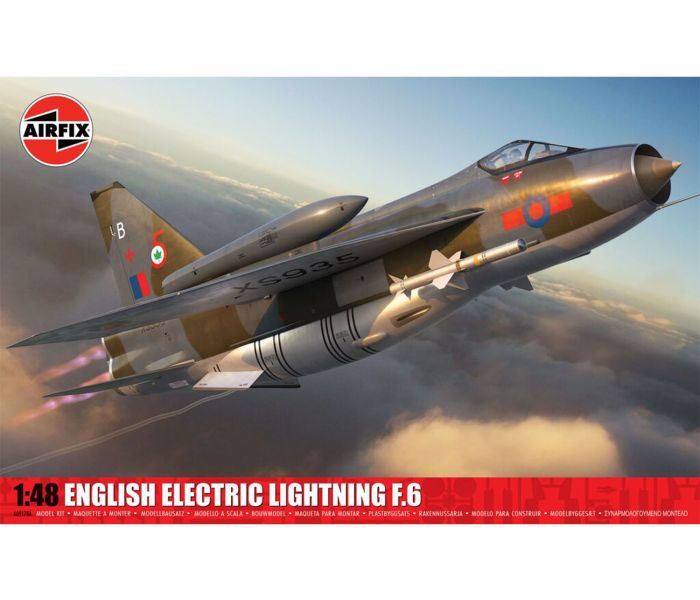 British English Electric Lightning F.6 (1:48 Scale)