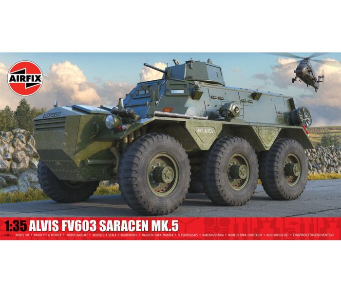 British Alvis Saracen Mk.5 (1:35 Scale)