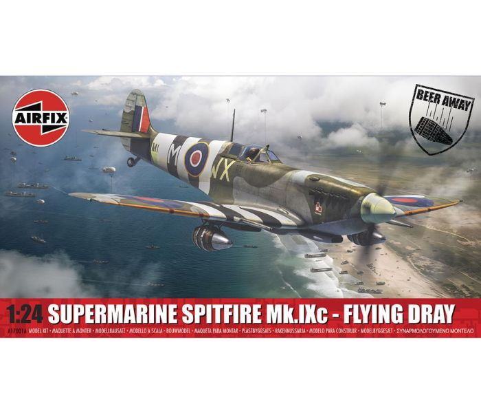 British Supermarine Spitfire MkXIc Flying Dray (1:24 Scale)