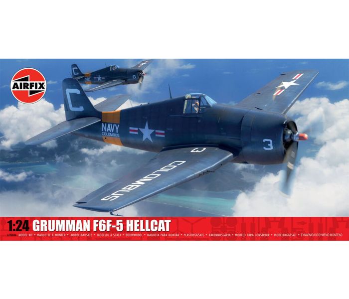 US Grumman F6F-5 Hellcat (1:24 Scale)