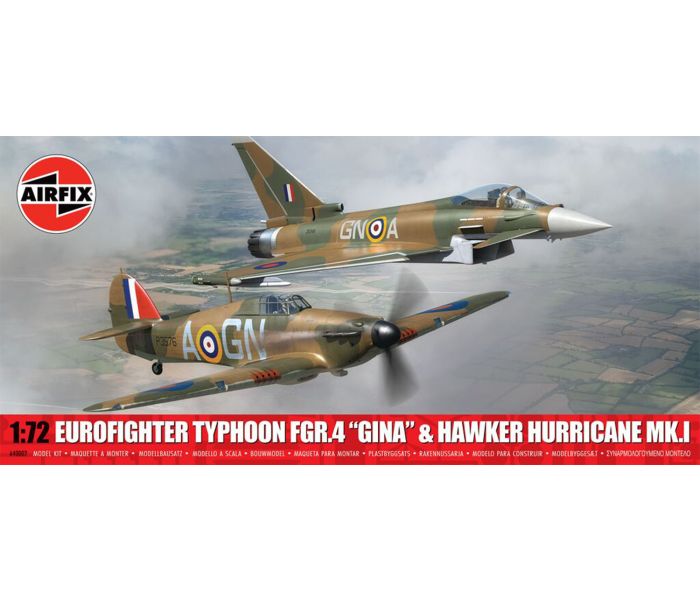 Eurofighter Typhoon/Hawker Hurricane Twin Pack (1:72)