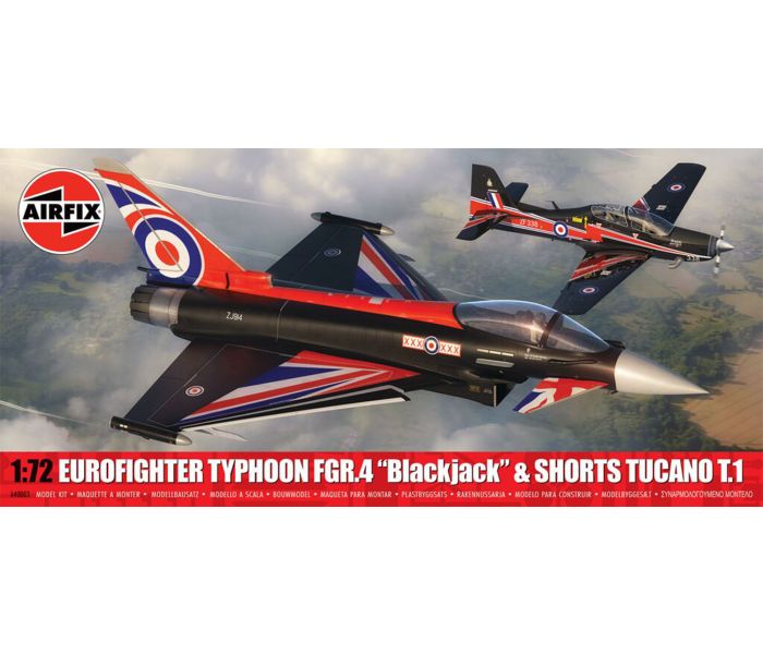 Eurofighter Typhoon/Shorts Tucano Twin Pack (1:72)