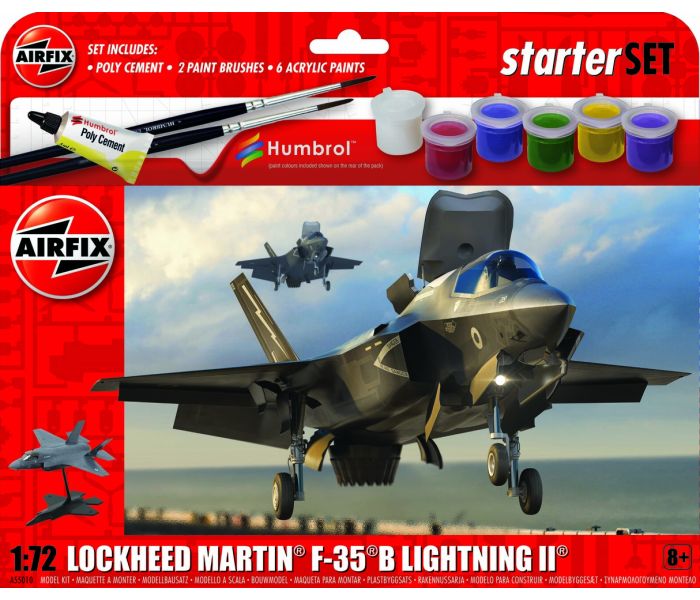 US Lockheed Martin F-35B Lightning II Starter Set (1:72)
