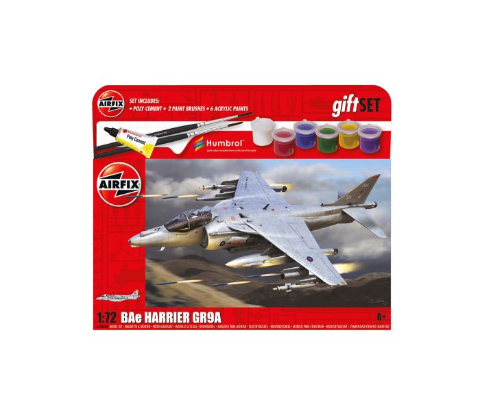 British BAe Harrier GR.9A Gift Set (1:72 Scale)