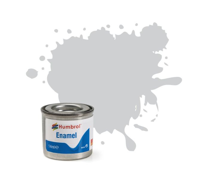 No 11 Silver Metallic Enamel Paint (14ml)
