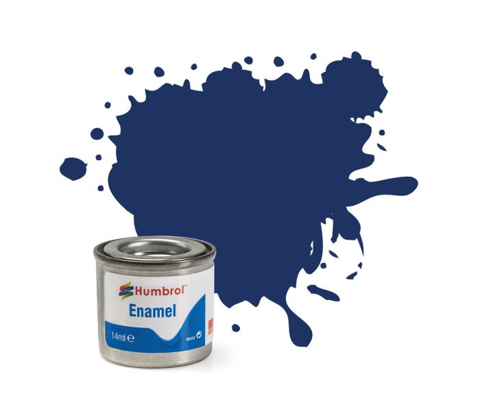 No 15 Midnight Blue Gloss Enamel Paint (14ml)