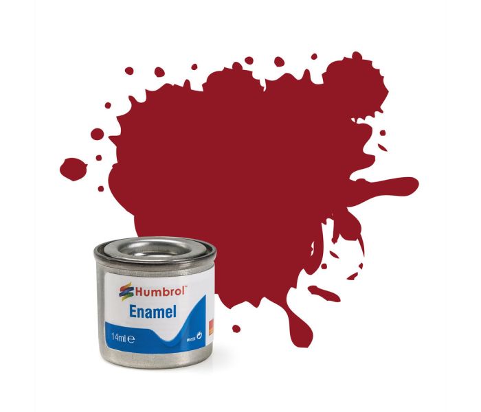 No 20 Crimson Gloss Enamel Paint (14ml)