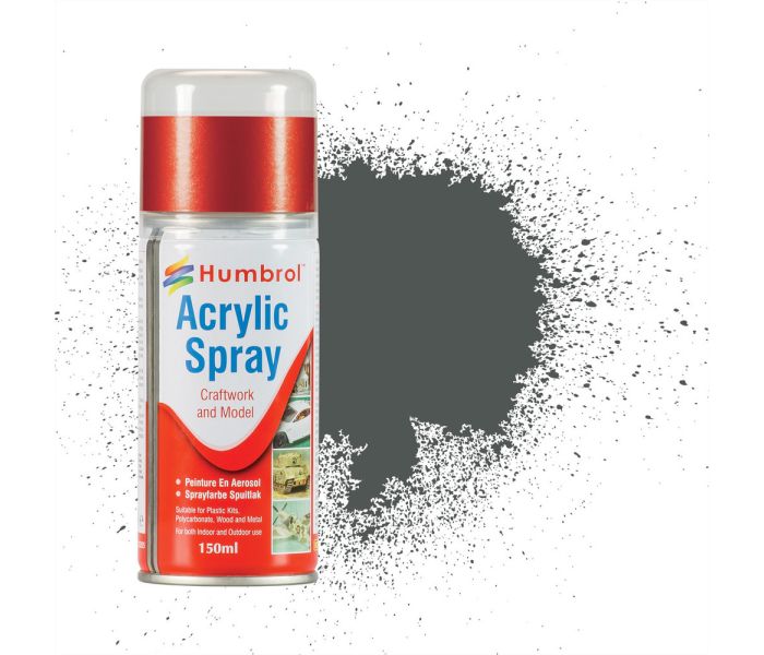 No 27 Sea Grey Acrylic Modellers Spray (150ml)