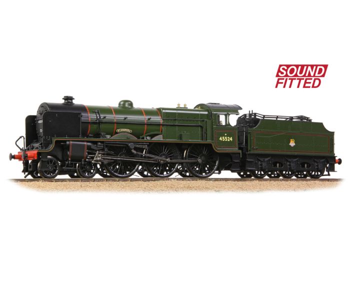 Patriot Class 45524 Blackpool BR Lined Green (DCC-Sound)