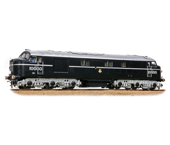 LMS 10000 BR Early Black Diesel Locomotive