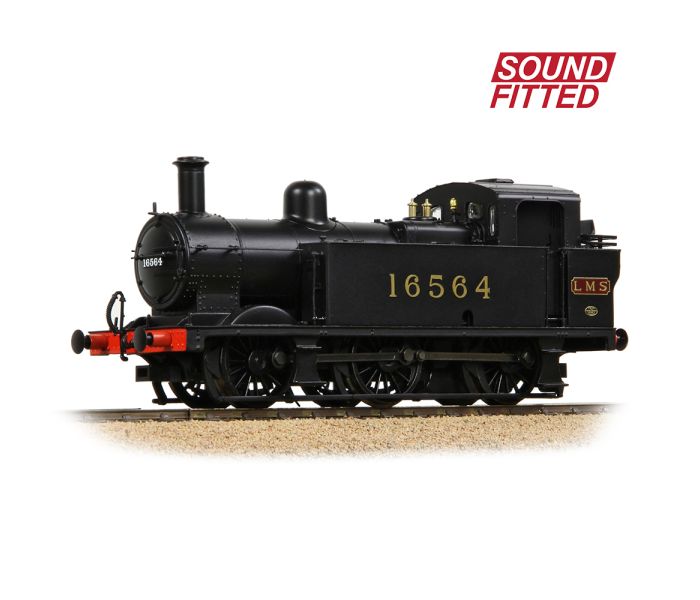 3F (Jinty) Class LMS Black 16564 (DCC-Sound)