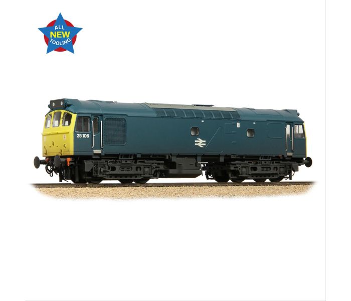 Class 25 106 BR Blue Weathered (DCC-Sound)