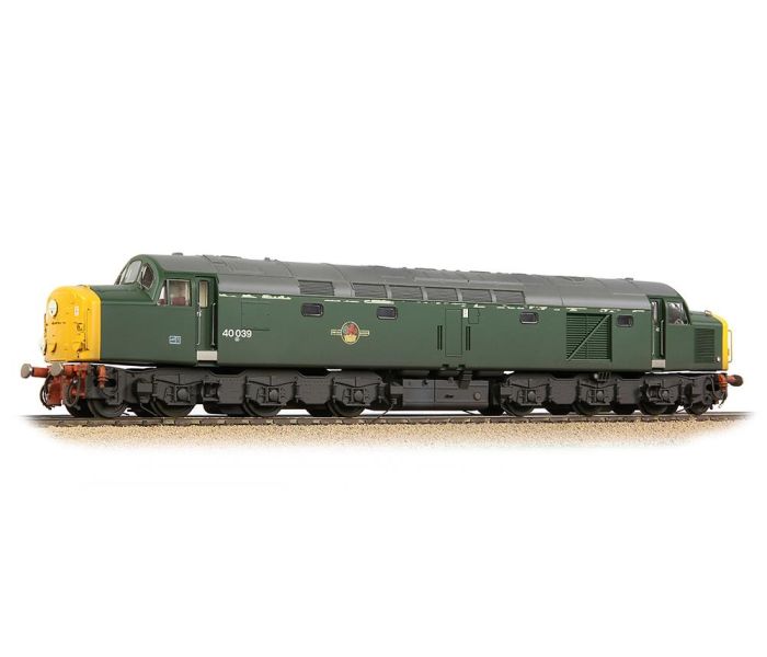 Class 40 039 Disc Hcode BR Green FYE Weathered