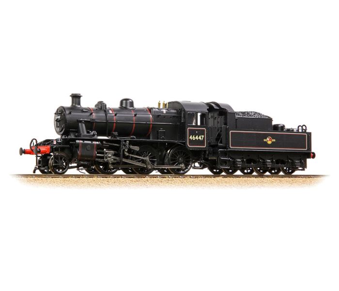 2MT Class 46447 BR Lined Late Black Steam Locomotive