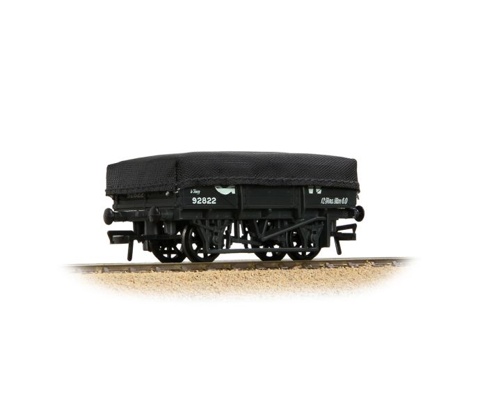 5 Plank China Clay Wagon w/Tarpaulin Cover GWR Grey 92822