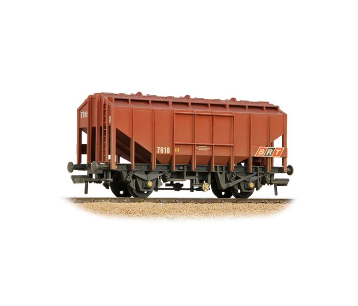 PAV 35t Bulk Grain Wagon BRT Brown 7616 Weathered