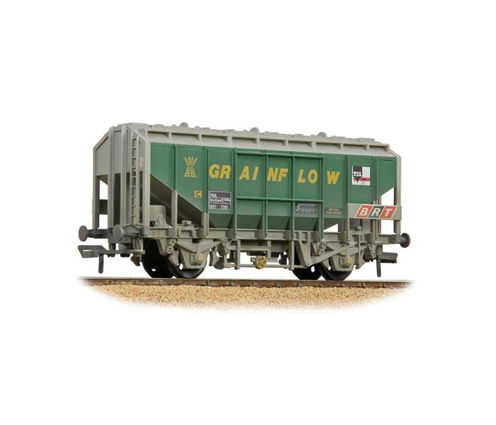 PAA 35t Bulk Grain Wagon Grainflow BRT 7781 Weathered