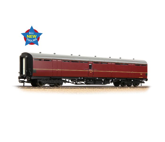 Thompson Full Brake Coach BR Maroon E10E