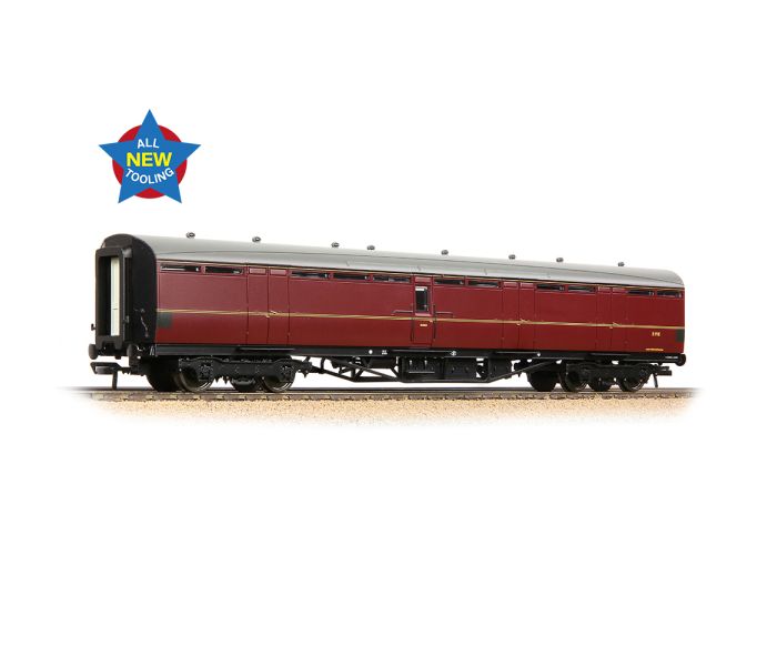 Thompson Full Brake Coach BR Maroon E19E