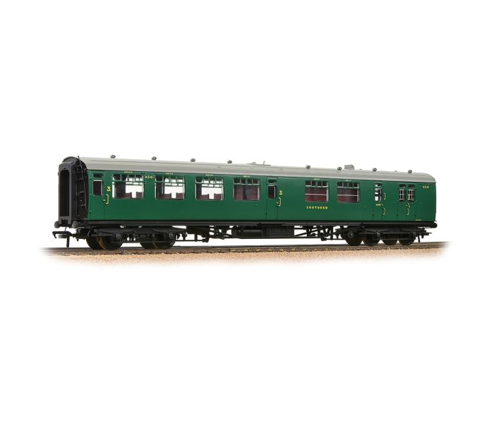 Bulleid Semi-Open 3rd Class Brake Coach Malachite Green