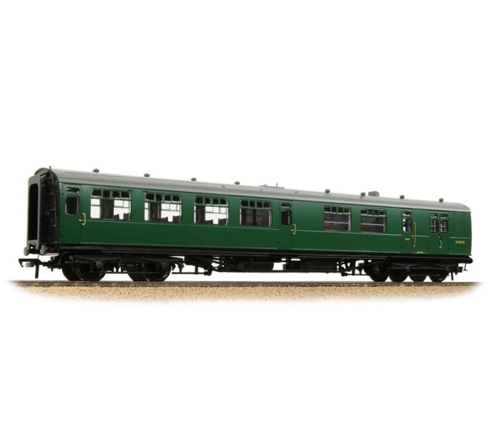 Bulleid Brake 2nd Semi Open BR(SR) Green S4323S