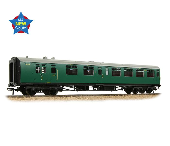 Bulleid Brake Composite Corridor BR(SR) Malachite S6718