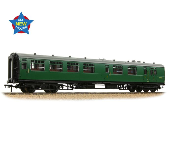 Bulleid Brake Composite Corridor BR(SR) Green S6733S