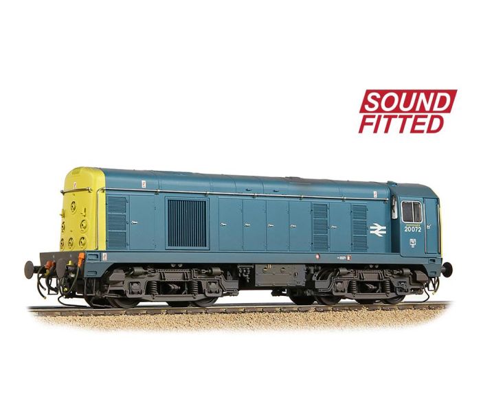 Class 20 072 Disc Headcode BR Blue Weathered (DCC-Sound)