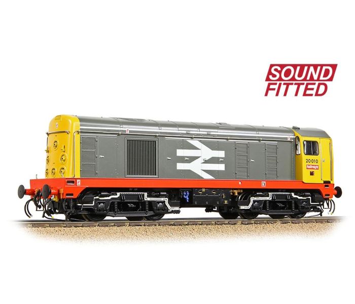 Class 20 010 Disc Hcode Railfreight Red Stripe (DCC-Sound)