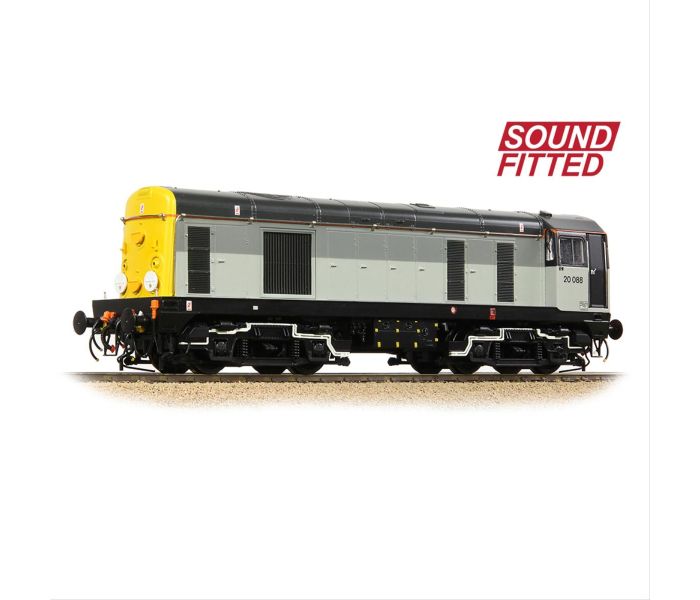 Class 20 088 BR Railfreight Grey Unbranded (DCC-Sound)