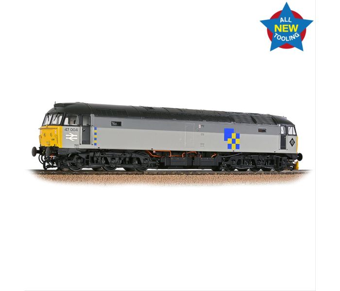 Class 47 004 BR Railfreight Construction
