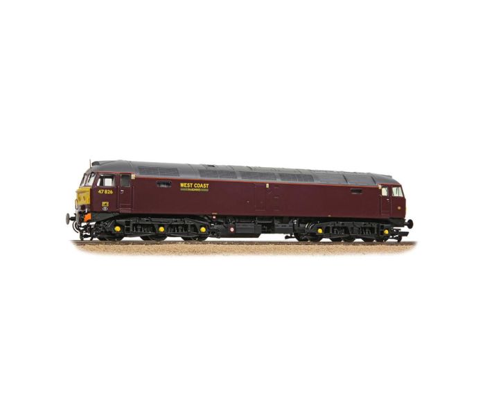 Class 47 826 WCRC Maroon