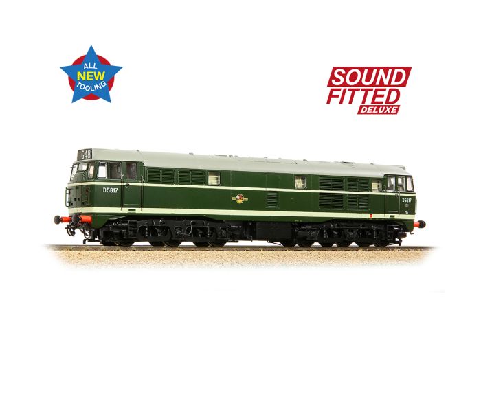 Deluxe Class 30 D5617 BR Late Green (DCC-Sound)