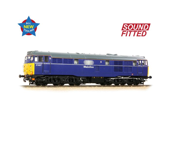 Class 31 407 Mainline Freight (DCC-Sound)