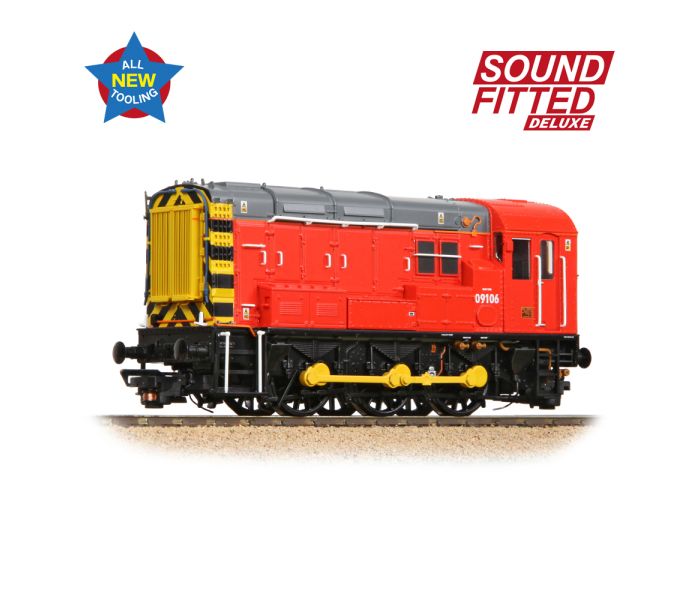 Deluxe Class 09 106 DB Unbranded Red (DCC-Sound)