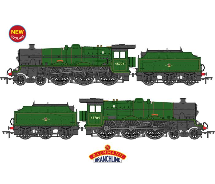 Jubilee Class 45704 'Levathian' BR Late Lined Green